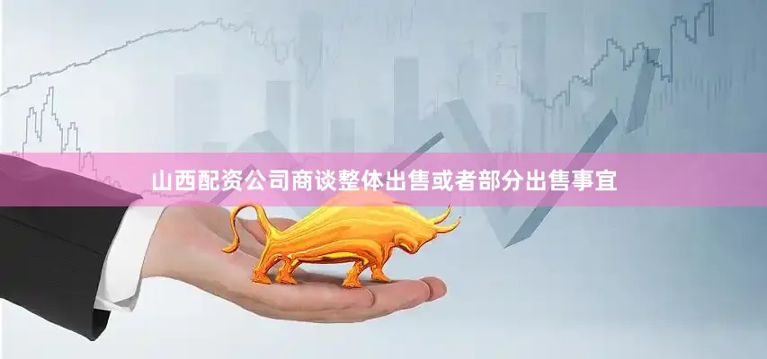山西配资公司商谈整体出售或者部分出售事宜